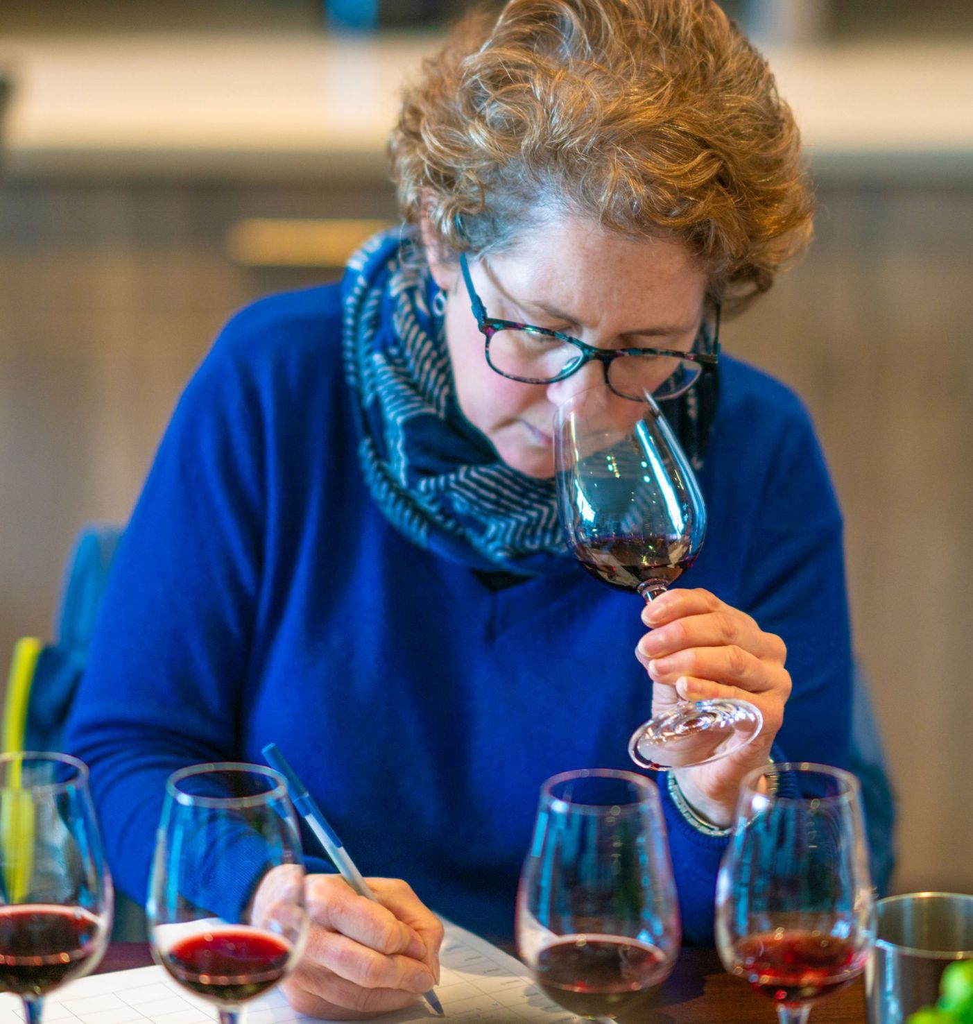 Consulting winemaker Janet Myers